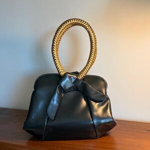 MCM KORET CALF LEATHER HANDBAG